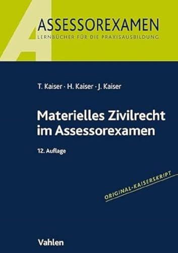 Materielles Zivilrecht im Assessorexamen