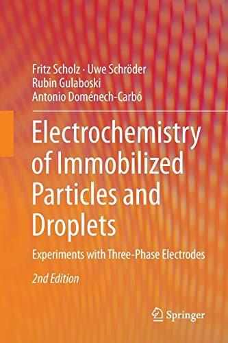 Electrochemistry of Immobilized Particles and Droplets: Experiments with Three-Phase Electrodes