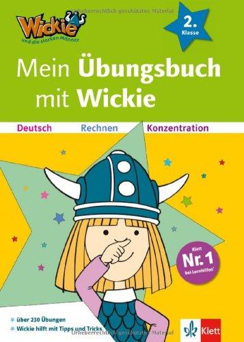 Mein Übungsbuch mit Wickie: Deutsch, Rechnen, Konzentration 2. Klasse