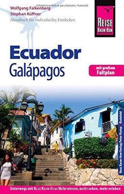 Reise Know-How Reiseführer Ecuador mit Galápagos (mit großem Faltplan)