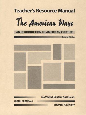 The American Ways: An Introduction to American Culture