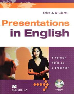 Presentations in English: Find your voice as a presenter / Student's Book with DVD