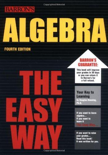 Algebra the Easy Way (Barron's E-Z)