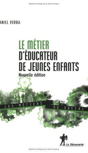 Le métier d'éducateur de jeunes enfants