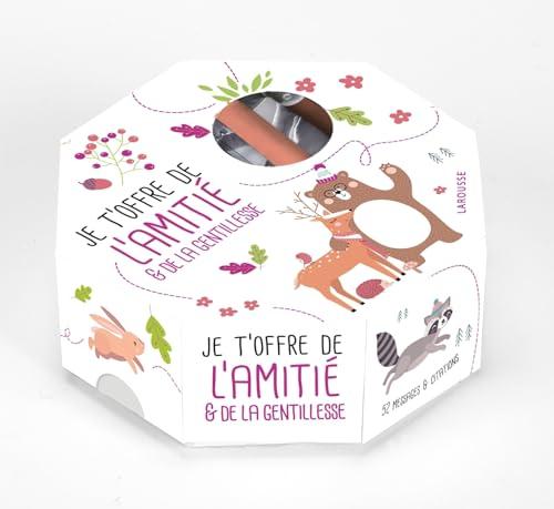 Je t'offre de l'amitié & de la gentillesse