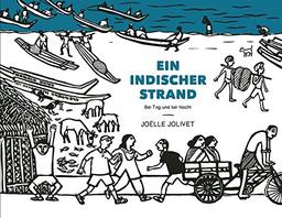 Ein indischer Strand: Bei Tag und bei Nacht