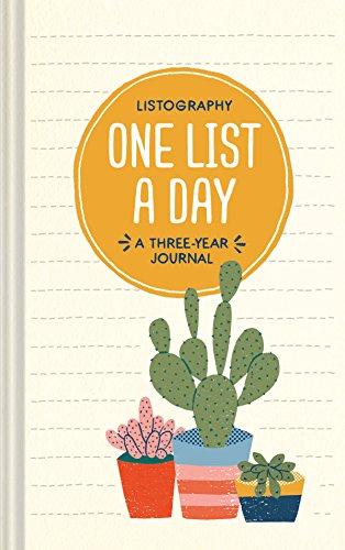 Listography: One List a Day: A Three-Year Journal