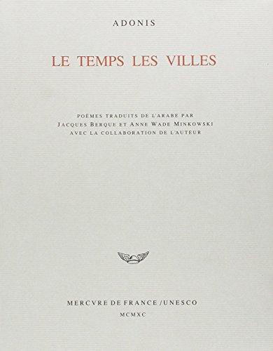 Le temps des villes : poèmes