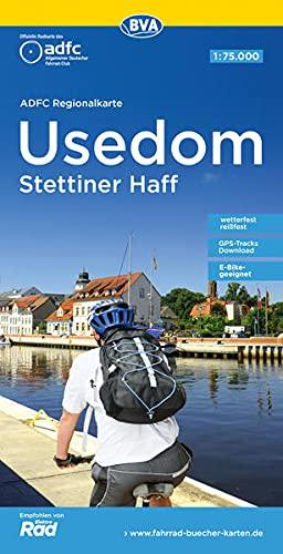 ADFC-Regionalkarte Usedom Stettiner Haff, 1:75.000, reiß- und wetterfest, GPS-Tracks Download (ADFC-Regionalkarte 1:75000)