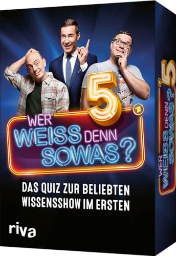 Wer weiß denn sowas? 5 – Das Quiz zur beliebten Wissensshow im Ersten: Kartenspiel mit neuen Fragen aus der Show. Geschenk für Quizfans zu Geburtstag, Ostern oder Weihnachten