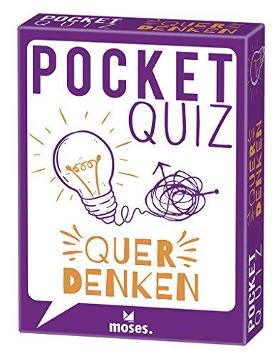 Pocket Quiz Querdenken | 50 Knobeleien für Um-die-Ecke-Denker (Pocket Quiz / Ab 12 Jahre /Erwachsene)