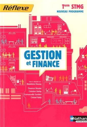 Gestion et finance, terminale STMG : nouveau programme