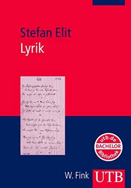 Lyrik: Formen - Analysetechniken - Gattungsgeschichte (Literaturwissenschaft elementar)