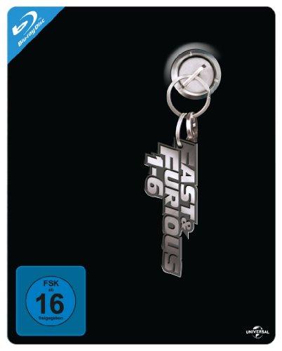 Fast & Furious 1-6 Steelbook Box  (Limitiert) [Blu-ray]