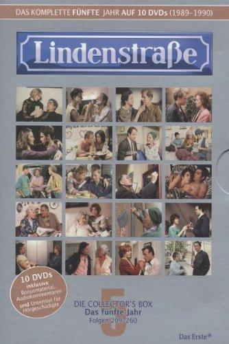 Lindenstraße - Das komplette 5. Jahr (Folge 209-260) (Collector's Box, 10 DVDs)