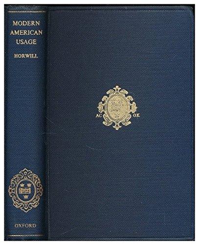 Dictionary of Modern American Usage