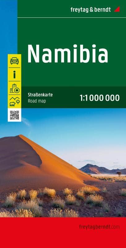 Namibia, Straßenkarte 1:1.000.000, freytag & berndt: Mit Infos, Nationalparks, Innenstadtplan Windhoek (freytag & berndt Auto + Freizeitkarten)