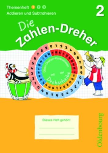 Die Zahlen-Dreher: 2. Schuljahr - Addieren und Subtrahieren: Übungsheft mit Lösungsheft und Drehscheibe