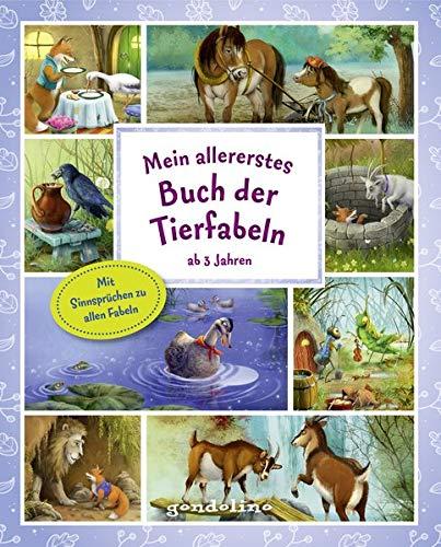 Mein allererstes Buch der Tierfabeln ab 3 Jahre: im kleinen Format ideal zum Vor- und Mitlesen, Schmökern und Betrachten ab 3 Jahre. Mit 34 Fabeln, ... Illustrationen. gondolino Vorlesen