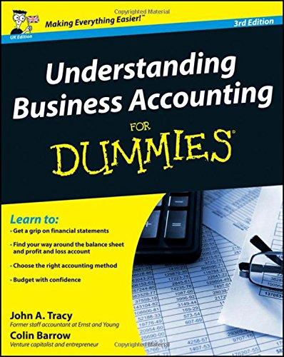 Understanding Business Accounting For Dummies: UK Edition