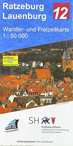 Ratzeburg - Lauenburg 1 : 50 000: Wander- und Freizeitkarte