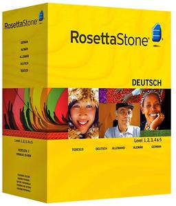 Rosetta Stone Version 3: Deutsch Stufe 1,2,3,4&5 Set Persönliche Edition inkl. Audio Companion™