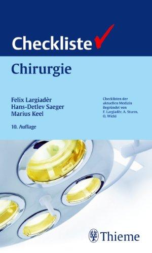 Checkliste Chirurgie