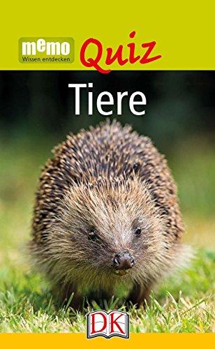 memo Quiz Tiere