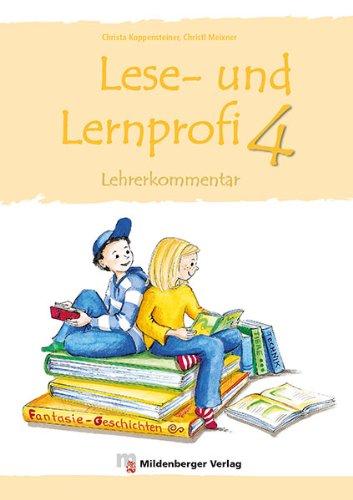 Lese- und Lernprofi 4: Lehrerkommentar mit Lösungen