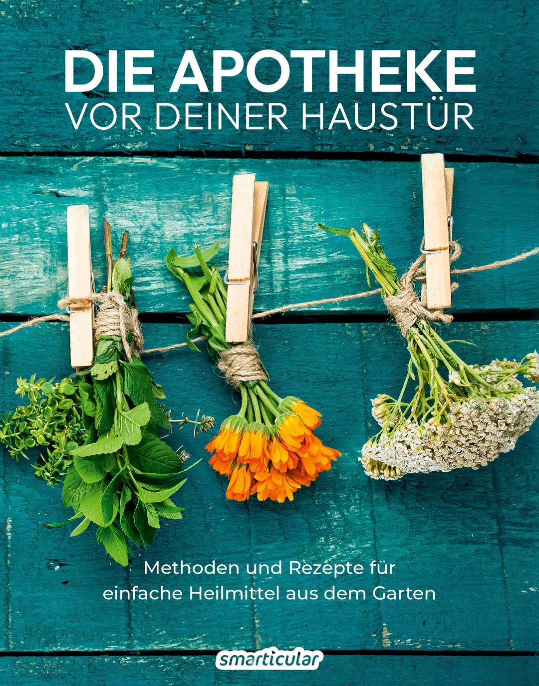 Die Apotheke vor deiner Haustür: Methoden und Rezepte für einfache Heilmittel aus dem Garten (Kostbare Natur)