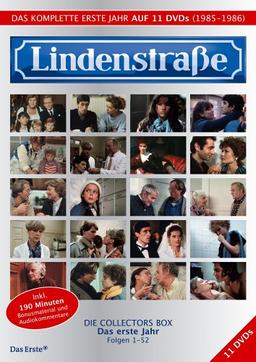 Lindenstraße - Das komplette 1. Jahr (Folge 1 - 52) (Collector's Box, 11 DVDs)