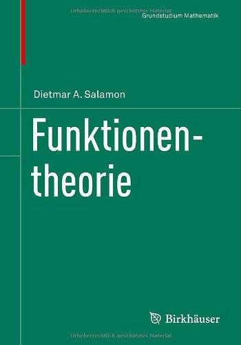 Funktionentheorie (Grundstudium Mathematik) (German Edition)