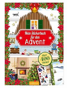 Mein Stickerbuch für den Advent: 24 x Stickerspaß