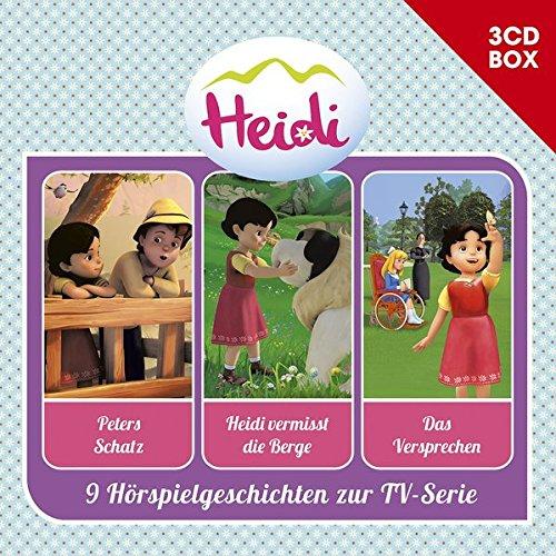 Heidi (CGI): Heidi-3-CD Hörspielbox Vol. 2 (Studio 100)