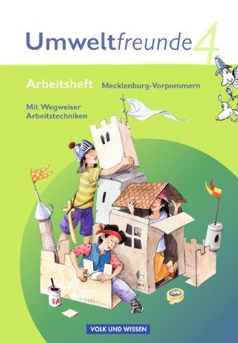 Umweltfreunde - Mecklenburg-Vorpommern: 4. Schuljahr - Arbeitsheft