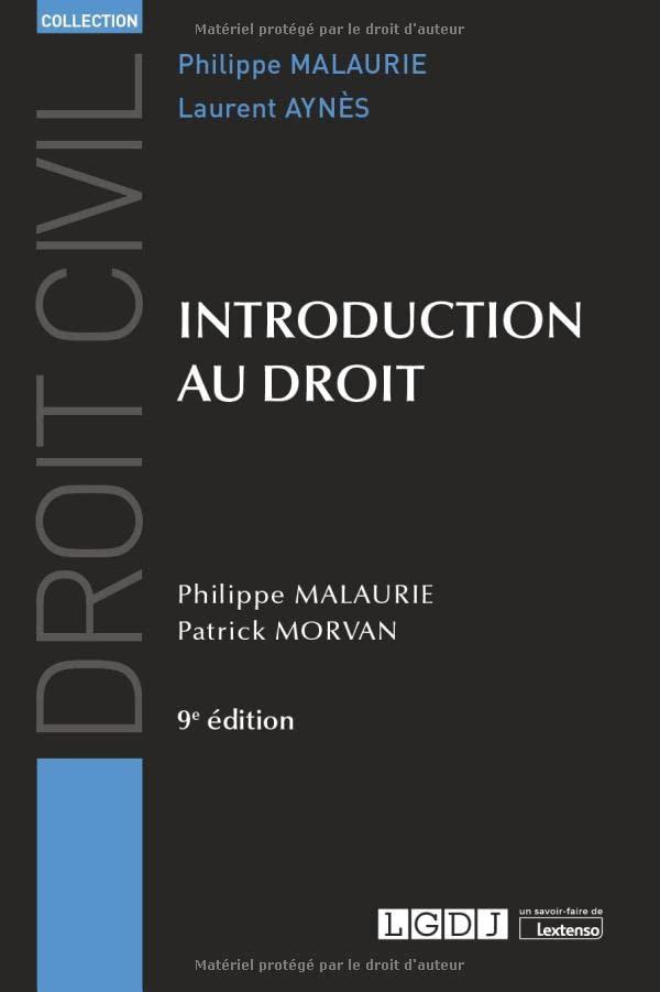 Introduction au droit