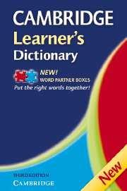 Cambridge Learner's Dictionary