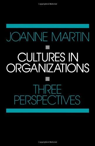 Cultures in Organizations: Three Perspectives