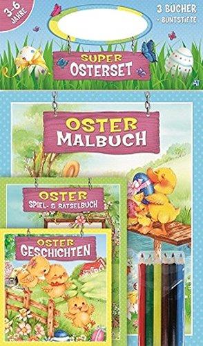 Super-Osterset: Mit 6 Buntstiften