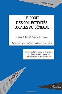 Le droit des collectivités locales au Sénégal