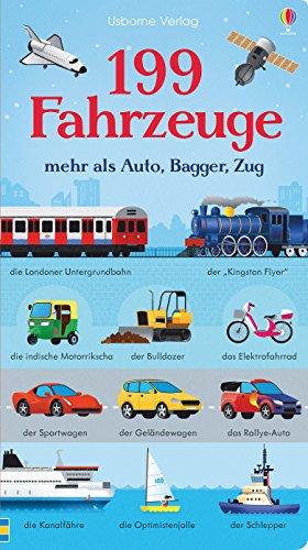 199 Fahrzeuge: mehr als  Auto, Bagger, Zug