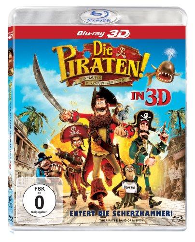 Die Piraten - Ein Haufen merkwürdiger Typen (3D-Version) [3D Blu-ray]