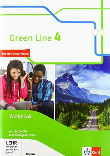 Green Line 4. Ausgabe Bayern: Workbook mit Audio-CDs und Übungssoftware 8. Klasse (Green Line. Ausgabe für Bayern ab 2017)