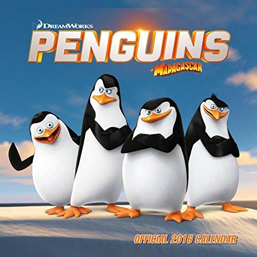 The Official Penguins of Madagascar 2016 Square Calendar