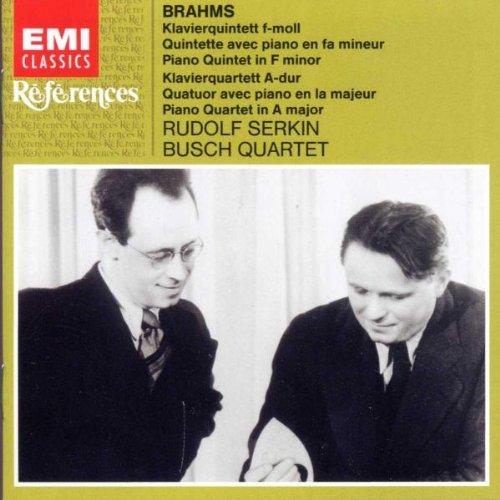 Brahms: Klavierquintett / Klavierquartet