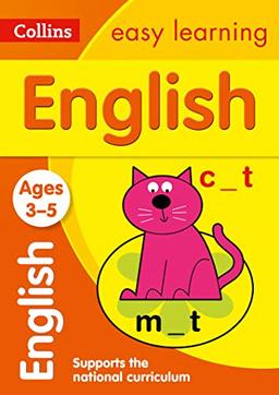 English Ages 3-5 (Collins Easy Learning)