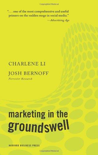 Marketing in the Groundswell