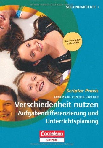 Verschiedenheit nutzen 1: Aufgabendifferenzierung und Unterrichtsplanung: Buch mit Kopiervorlagen über Webcode