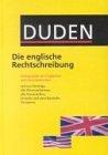 Duden Die englische Rechtschreibung