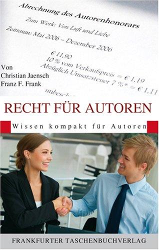 Recht für Autoren